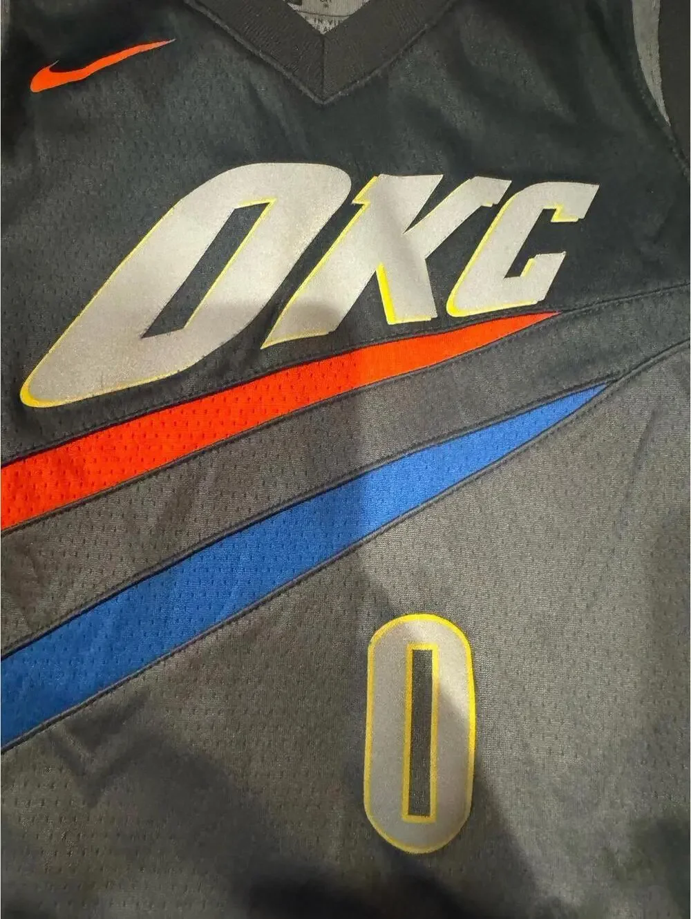 Nike Youth NBA Oklahoma City Thunder Russell Westbrook Swingman Jersey sz Sm